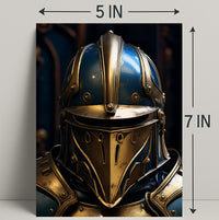 The KnightS Armor Poster PosterGoat