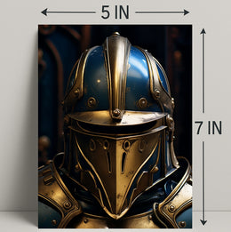 The KnightS Armor Poster PosterGoat