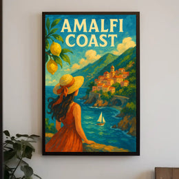 Amalfi Coast Poster