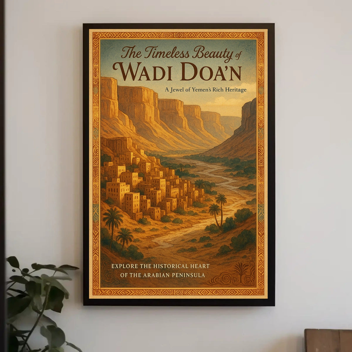 The Timeless Beauty Of Wadi Doan Poster