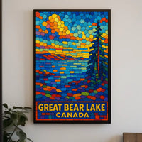 Great Bear Lake Canada Poster