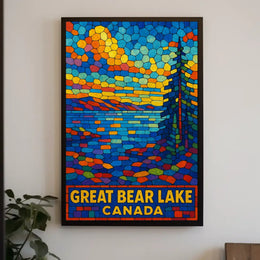 Great Bear Lake Canada Poster