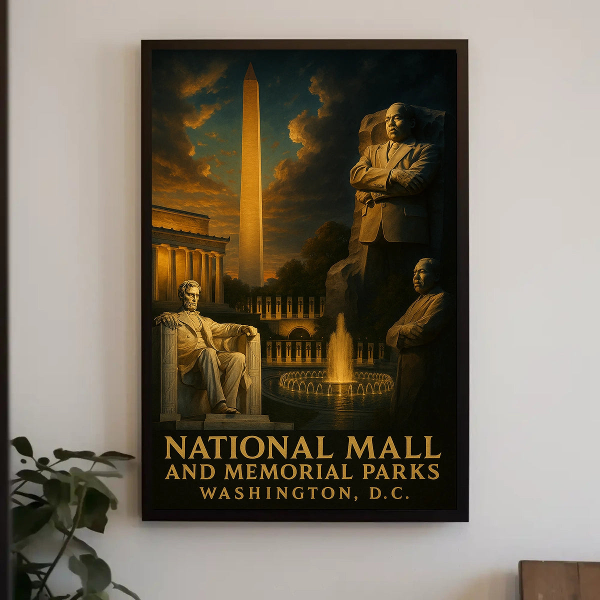 National Mall And Memorial Parks Poster