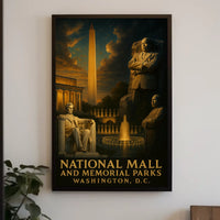 National Mall And Memorial Parks Poster
