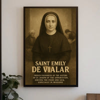 Saint Emily De Vialar Poster