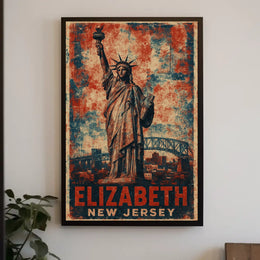 Elizabeth, New Jersey A Tribute To Poster