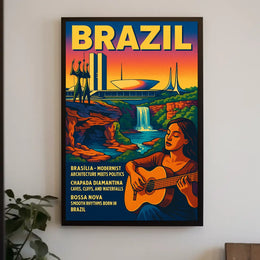 Discover Brazil Poster