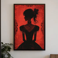 Silhouette Elegance Poster PosterGoat