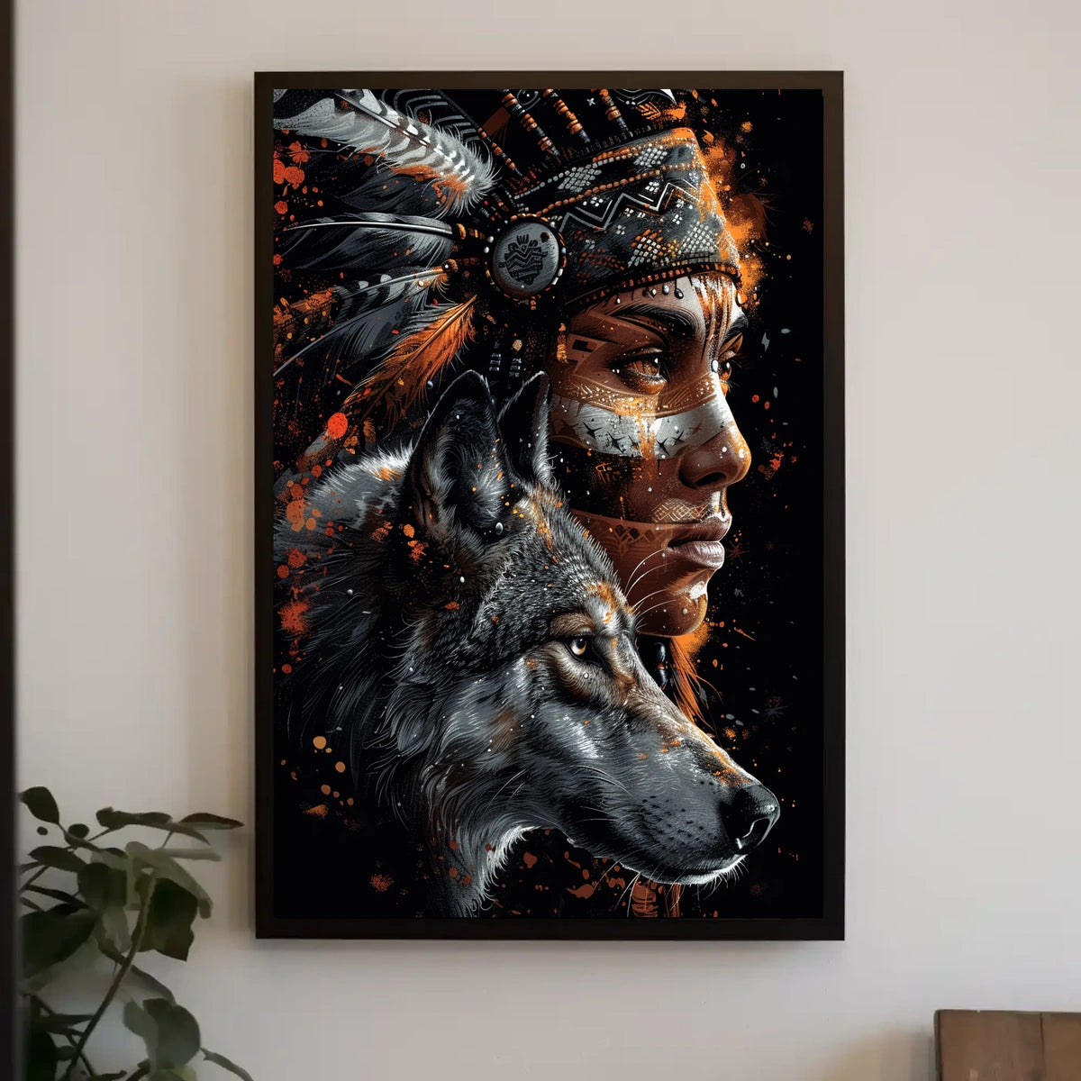 Spirit Of The Wolf Poster