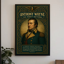 Anthony Wayne The Man of Action Poster