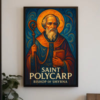 Saint Polycarp Bishop of Smyrna Poster