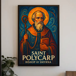 Saint Polycarp Bishop of Smyrna Poster