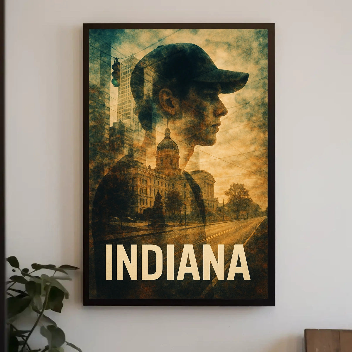 Indiana Reflections Poster