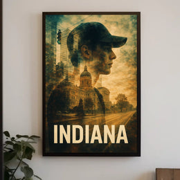 Indiana Reflections Poster