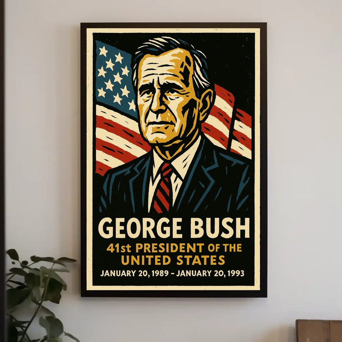 George Bush 41st President Poster