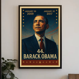 Barack Obama Inspirational Print Historical or Presidential Poster