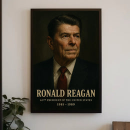 Ronald Reagan 40Th President Poster