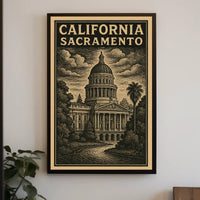 California State Capitol In Sacramento Poster