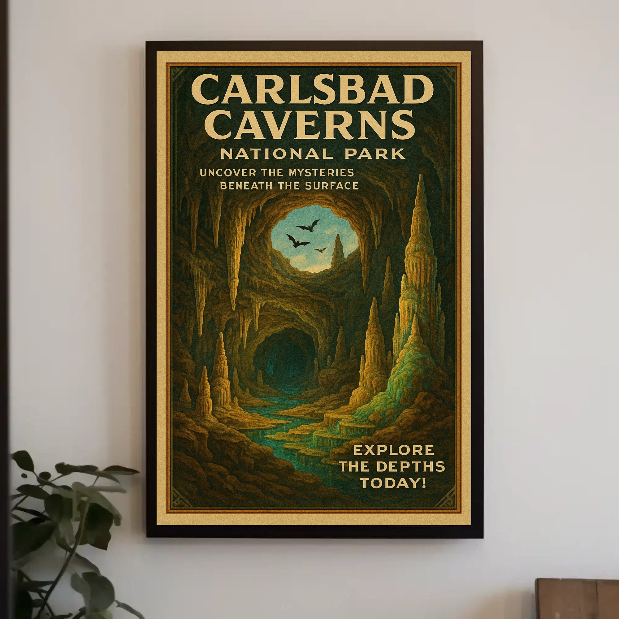Discover Carlsbad Caverns Wall Art Print