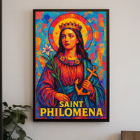 Saint Philomena Poster
