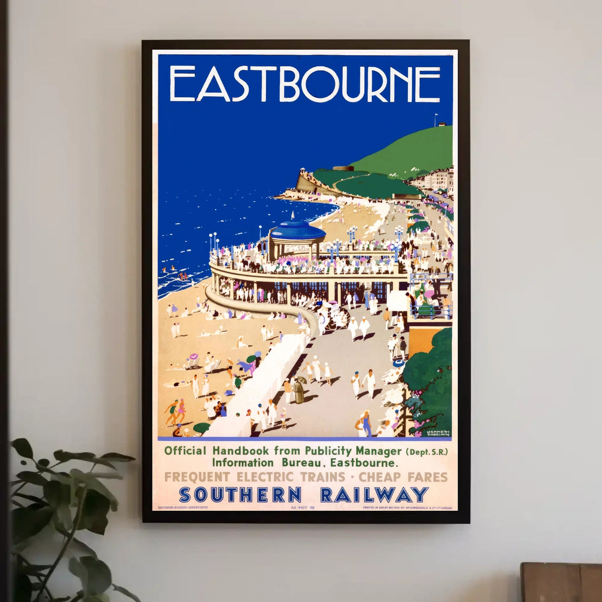 Eastbourne Southern Railway Promotion Poster