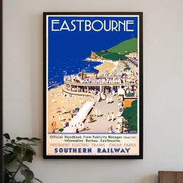 Eastbourne Southern Railway Promotion Poster
