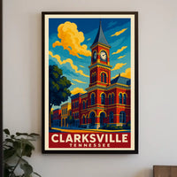 Clarksville, Tennessee Poster