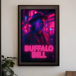 Wild West Heritage American Cowboy Style Cultural Poster