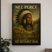 Nez Perce Tribe Commemoration Poster