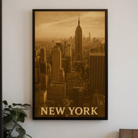 New York City Skyline Poster