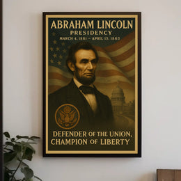 Abraham Lincoln: Defender of the Union Historical Poster