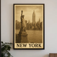 Iconic New York Poster