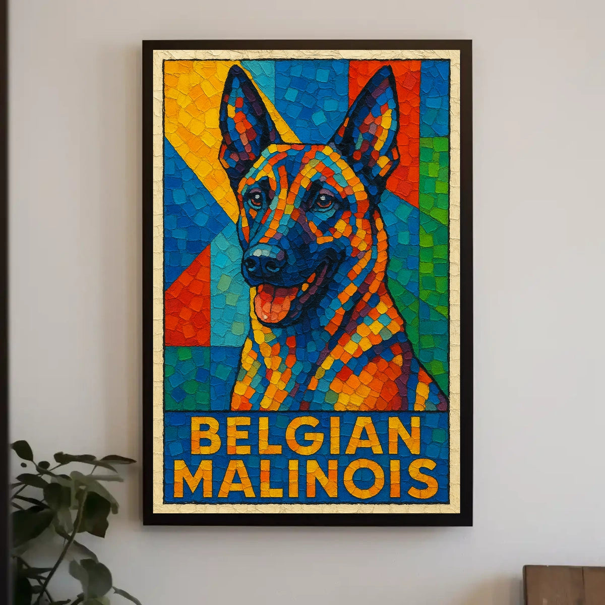 Belgian Malinois Art Poster