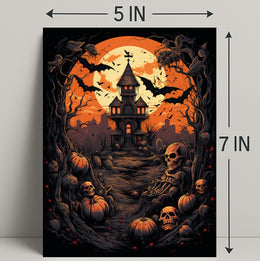 Haunted Halloween Night Poster