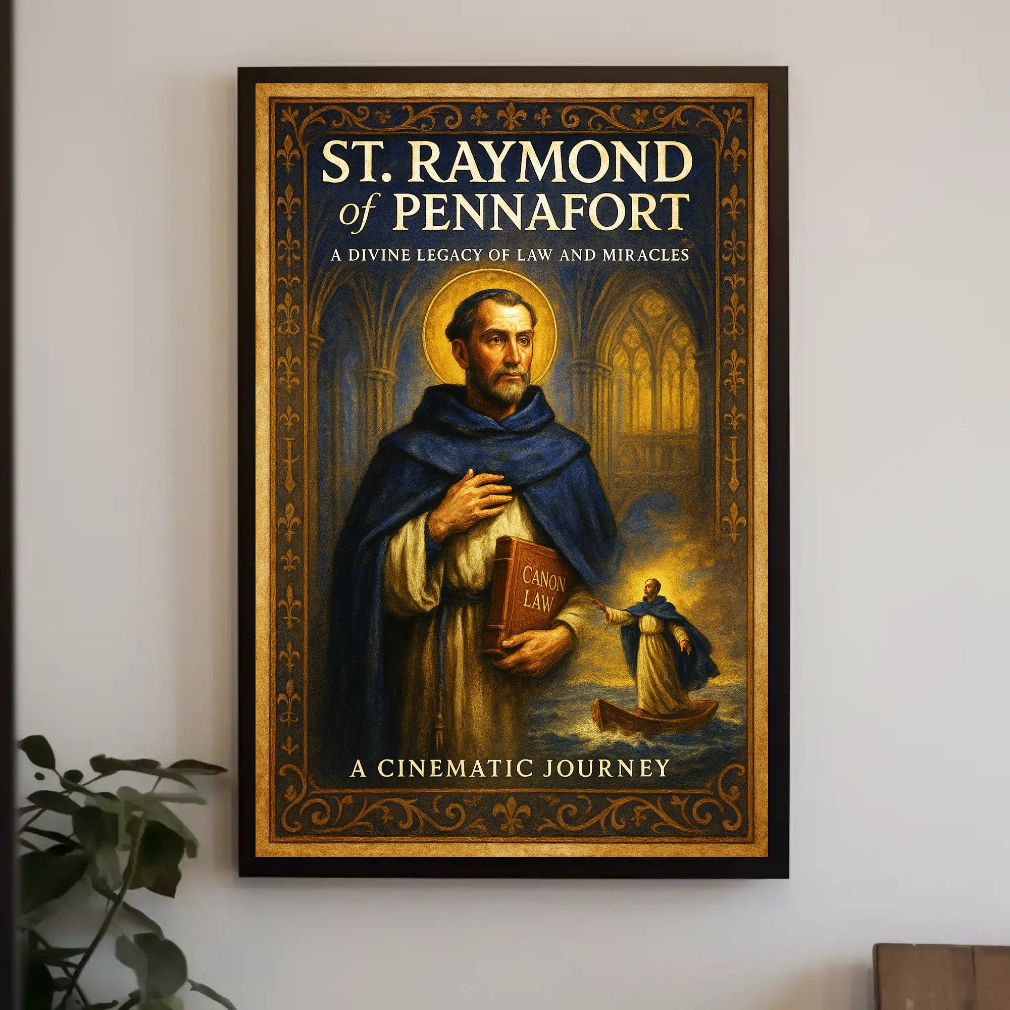 St. Raymond of Pennafort A Cinematic Journey Poster PosterGoat