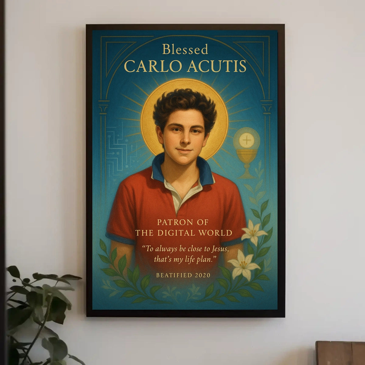Blessed Carlo Acutis Patron Of The Poster