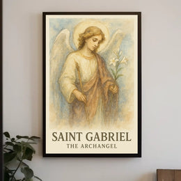 Saint Gabriel the Archangel Poster
