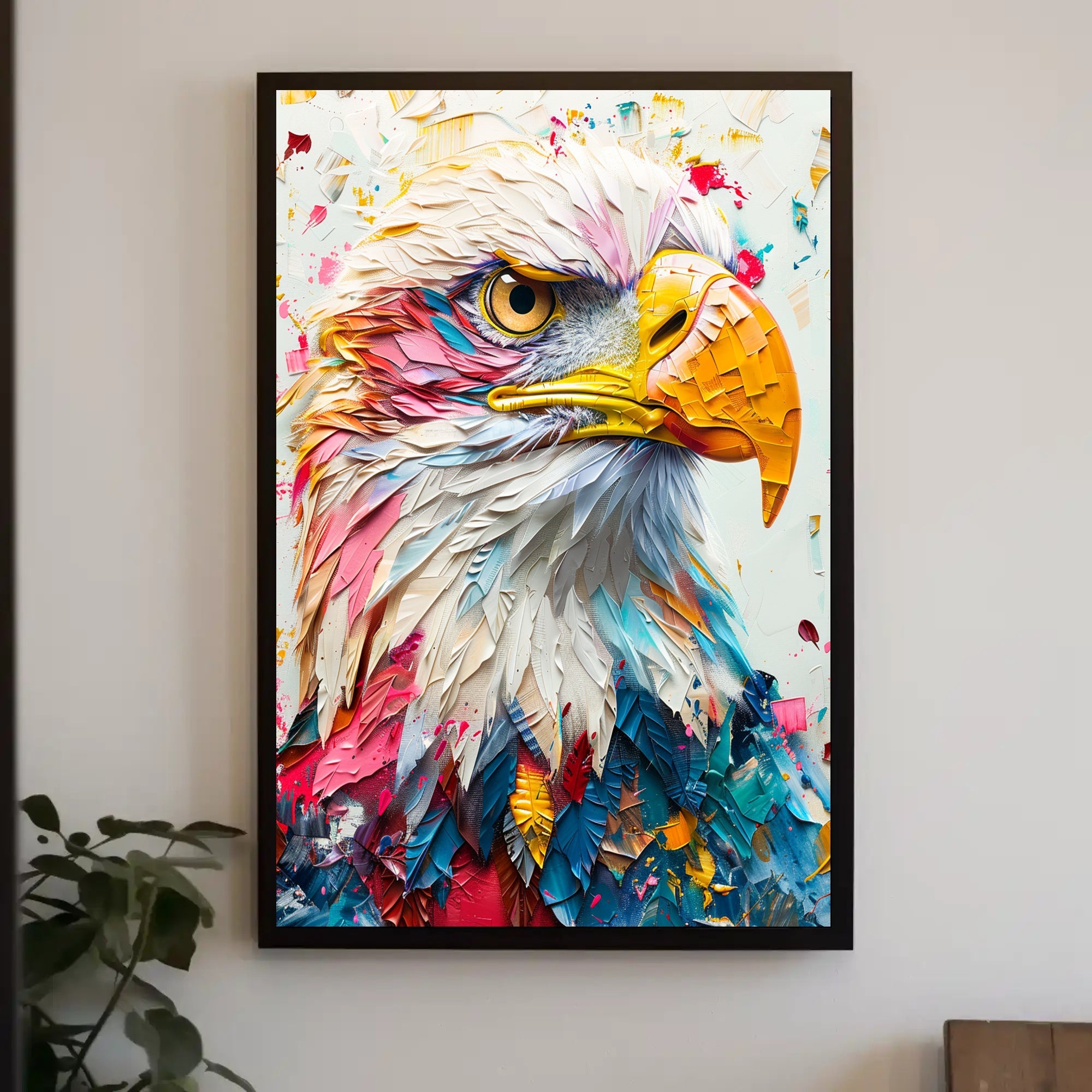 Mystical Elegance: Enchanting Pond Fantasy Art Poster PosterGoat