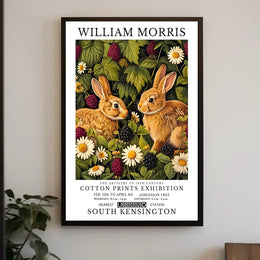 William Morris Nature-Illustrated Vintage Artistic Poster