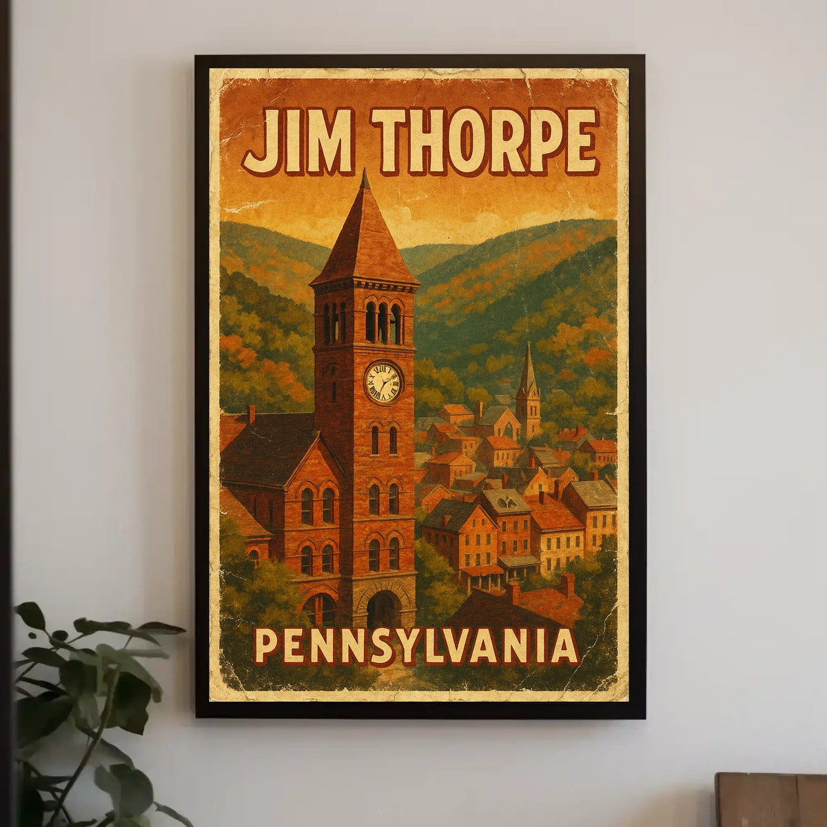 Jim Thorpe, Pennsylvania Poster