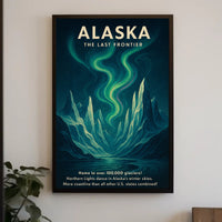Alaska The Last Frontier Poster