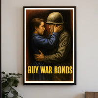 Buy War Bonds Poster PosterGoat