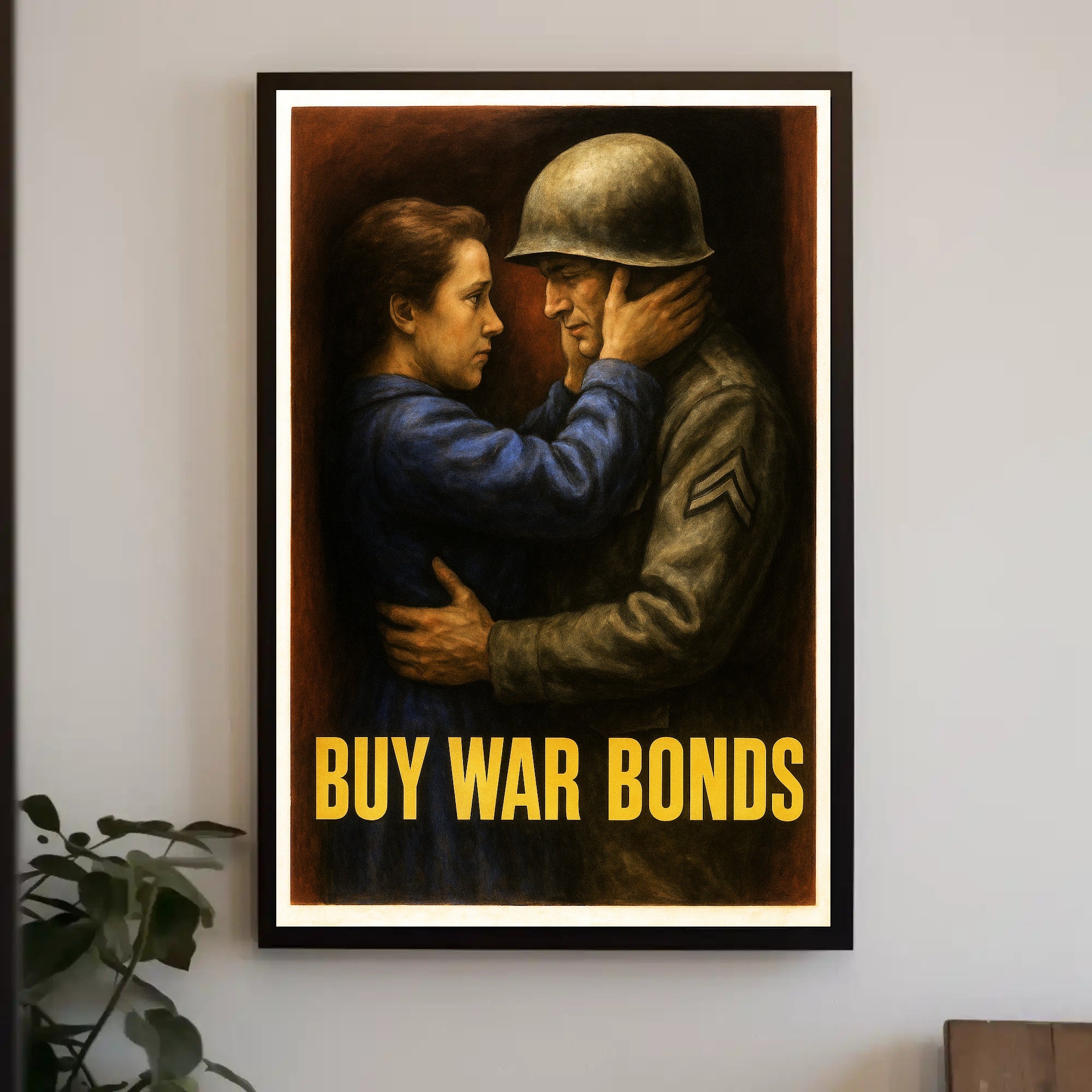 Buy War Bonds Poster PosterGoat