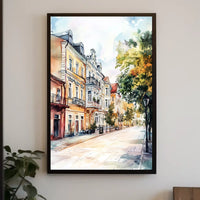 Belarus Minsk Old Town View Poster