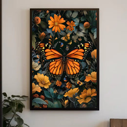 Vibrant Nature Symphony Wall Art Print
