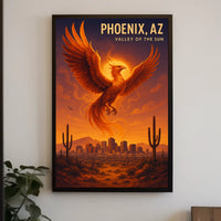 Phoenix, AZ Valley of the Sun Poster