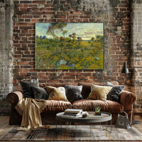 Vibrant Landscape Art Poster: An Artistic Expression