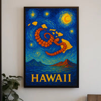 Hawaii A Starry Tribute Poster PosterGoat