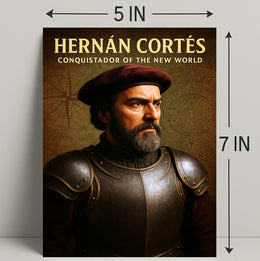 Hernán Cortés Conquistador of the New World Poster PosterGoat