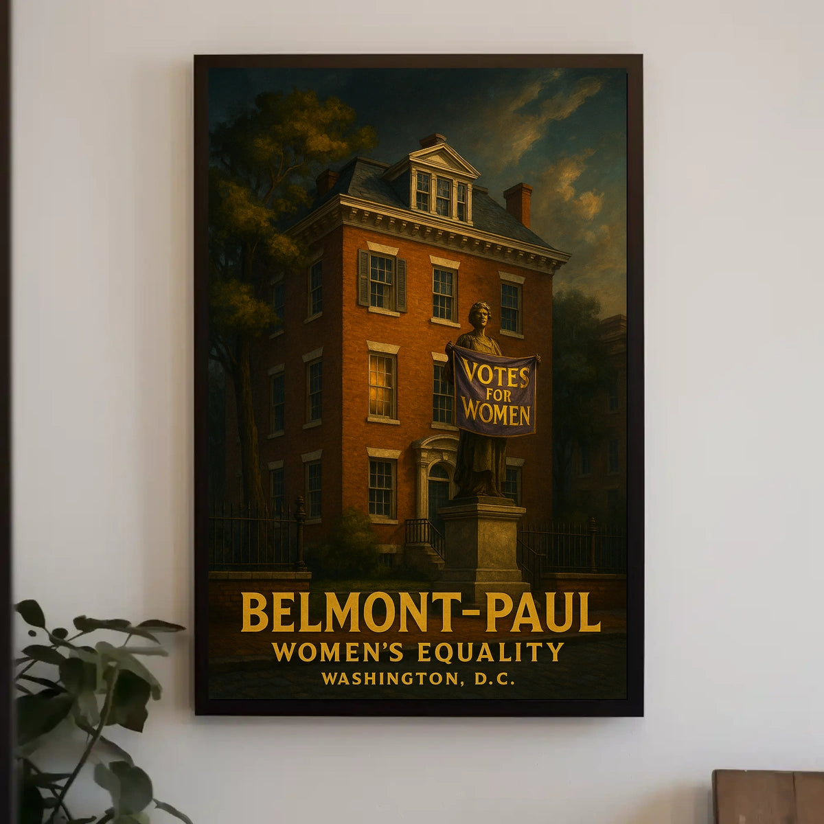 Belmont-Paul WomenS Equality Poster